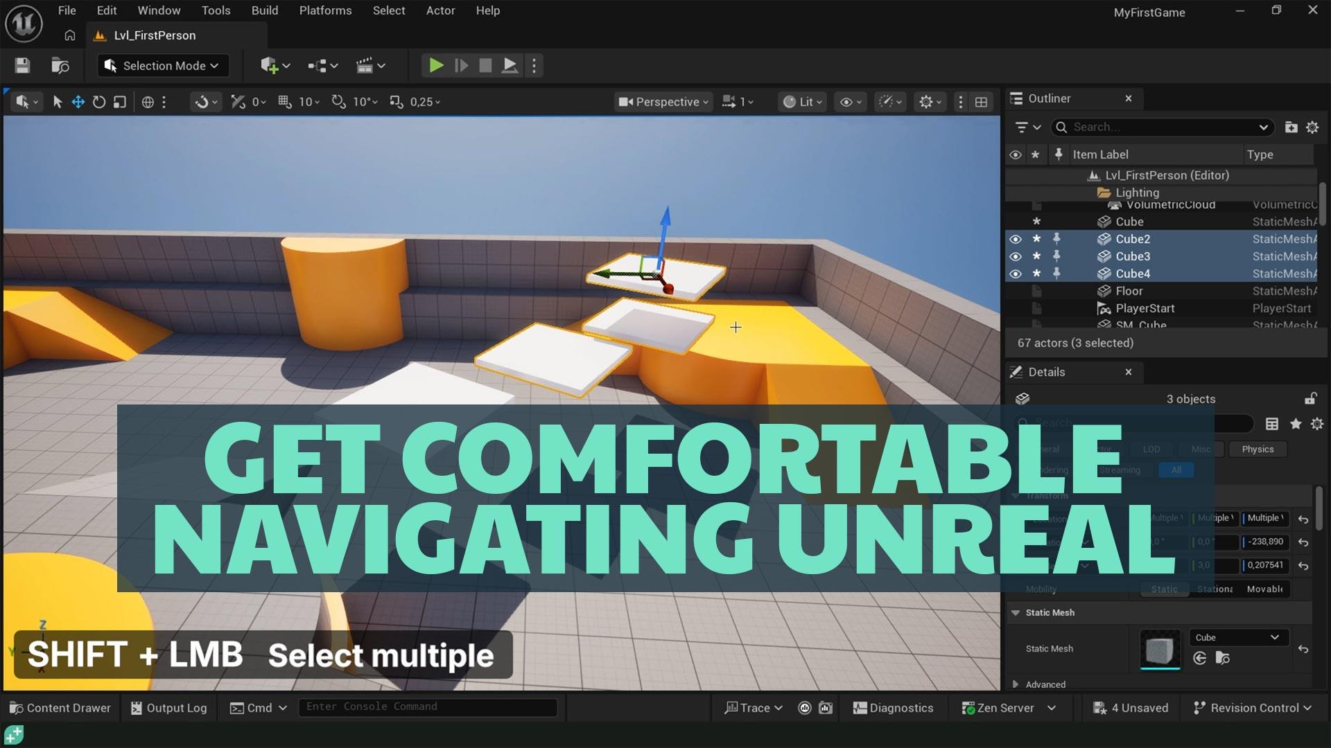 Get Started with Unreal - FREE Course | GameDev.tv