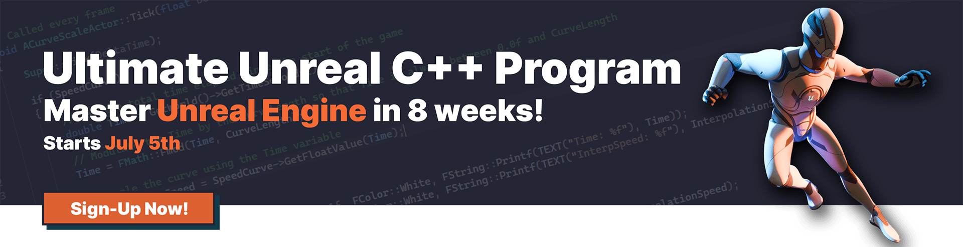 Sign Up to the Ultimate Unreal C++ Program