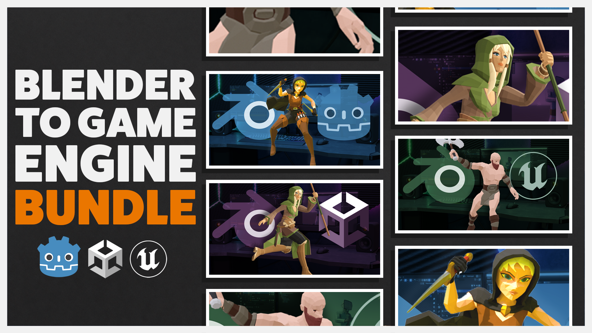 從 Blender 到遊戲引擎套組