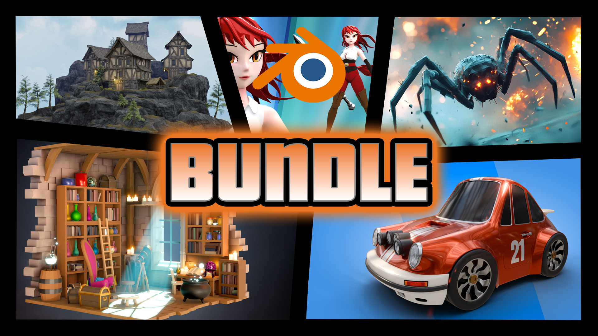 Blender 進階藝術家黑色星期五 2025 完整套組